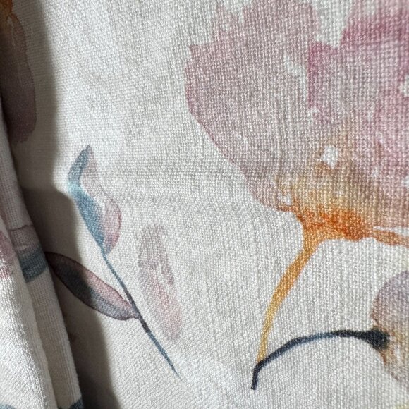 Samantha Pynn Home Floral Cotton Placemats Set Of 4 Soft Pink White Watercolor - Picture 9 of 12